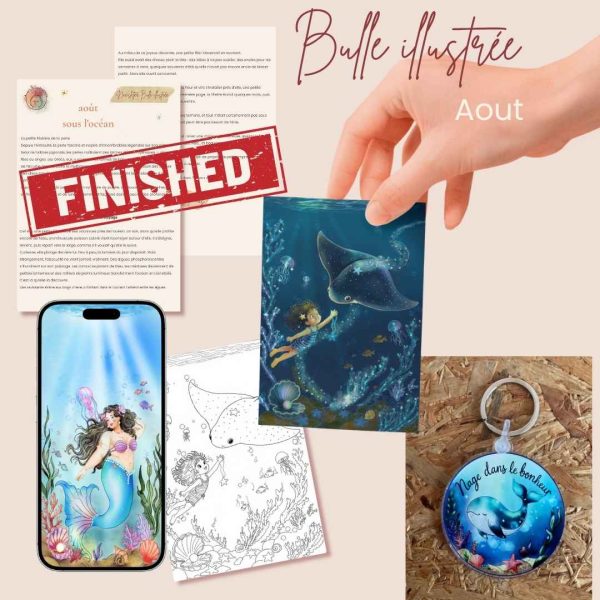 Bulle illustrée d'Aout