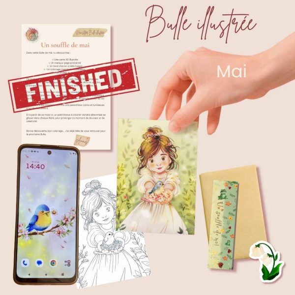 Bulle illustrée de Mai