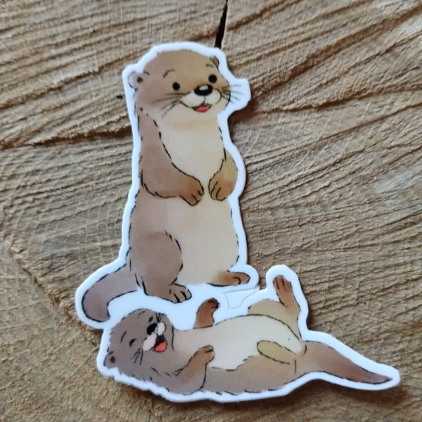Duo de loutres