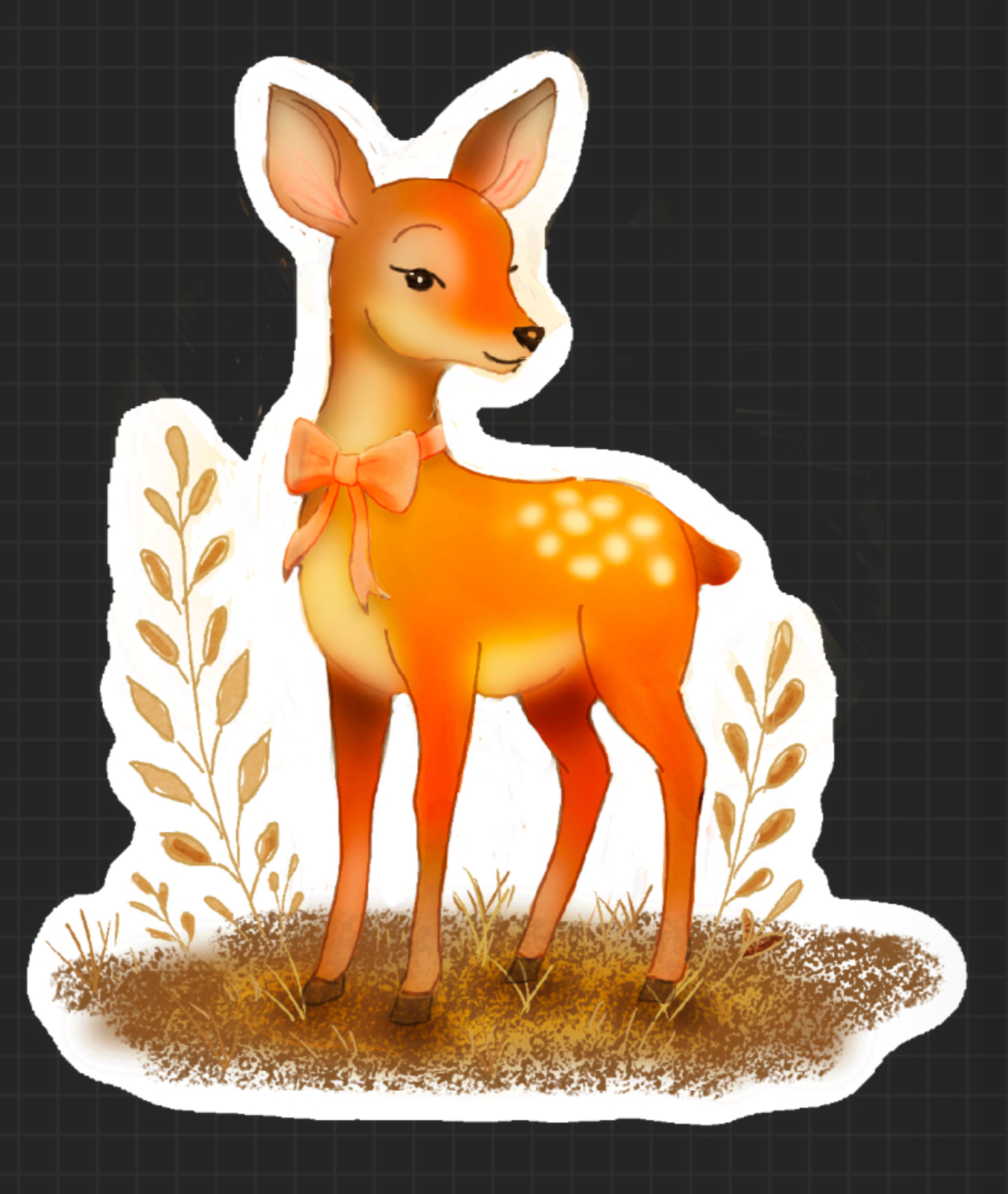 Biche au petit nœud – Image 3