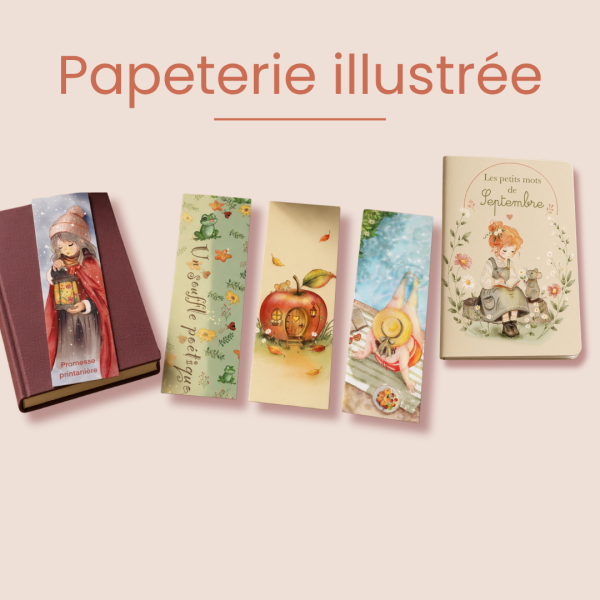 Papeterie illustrée