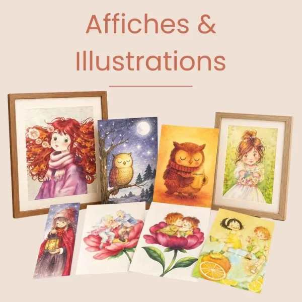 Affiches illustrées