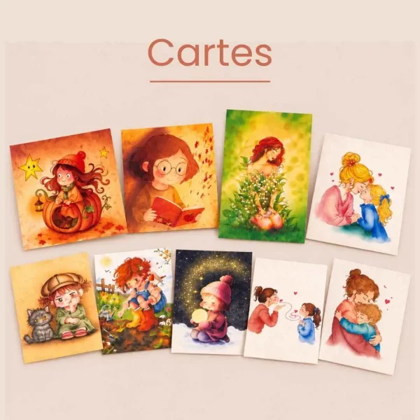 Cartes illustrées